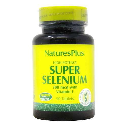 Nature's Plus, Complexo Super Selênio 200 mcg - 90 Tabletes