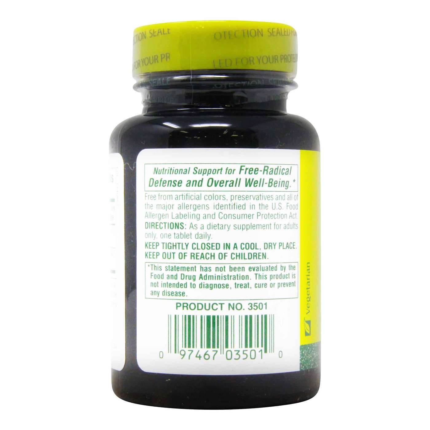 Nature's Plus, Complexo Super Selênio 200 mcg - 90 Tabletes - Imagem 3