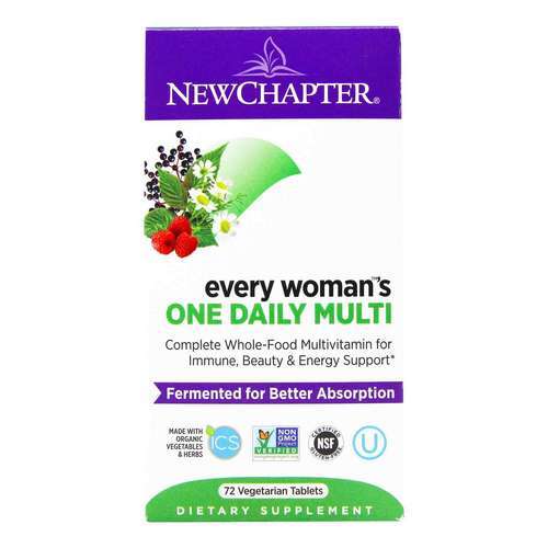 New Chapter Cotidiano 72 Tabletes de cada mulher