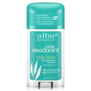 Comprar alba botanica, desodorante de árvore do chá - 57g preço no brasil banho & beleza cuidados pessoais desodorante suplemento importado loja 35 online promoção -
