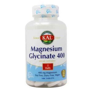 Kal, Glicinato de Magnésio 400 mg - 180 Tabletes