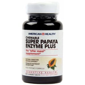 Comprar american health, super enzima de mamão (papaya) - sem açúcar - 90 comprimidos mastigáveis preço no brasil enzimas suplementos suplemento importado loja 85 online promoção -