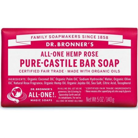 Comprar dr bronner orgânico pure castela bar soap rose 5 oz preço no brasil banho banho & beleza sabonete em barra sabonetes suplemento importado loja 87 online promoção - 18 de agosto de 2022