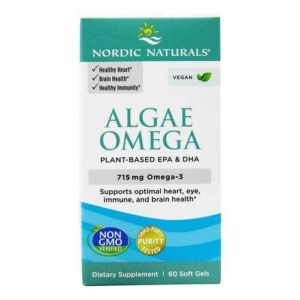 Nordic Naturals, Algas Ômega - 60 Cápsulas