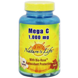 Nature's Life Mega C 1000 mg 100 Tabletes