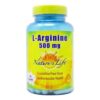 Comprar nature's life l-arginina 500 mg 100 cápsulas preço no brasil aminoácidos arginina suplementos suplemento importado loja 1 online promoção -