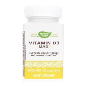 Vitamina D3 5000 IU Nature's Way 240 Softgel