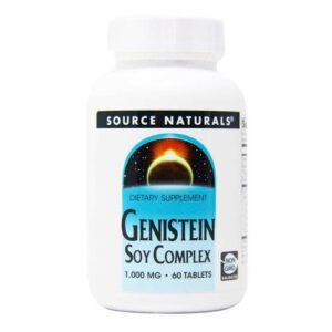 Source Naturals, Genisteína - 60 Tabletes