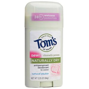 Comprar tom's of maine, desodorante antiperspirante naturalmente seco - 64g preço no brasil banho & beleza cuidados pessoais desodorante suplemento importado loja 77 online promoção -