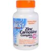Comprar doctor's best, complexo de carnosina de zinco com pepzin gi - 120 cápsulas vegetarianas preço no brasil aminoácidos carnosina suplementos suplemento importado loja 1 online promoção -
