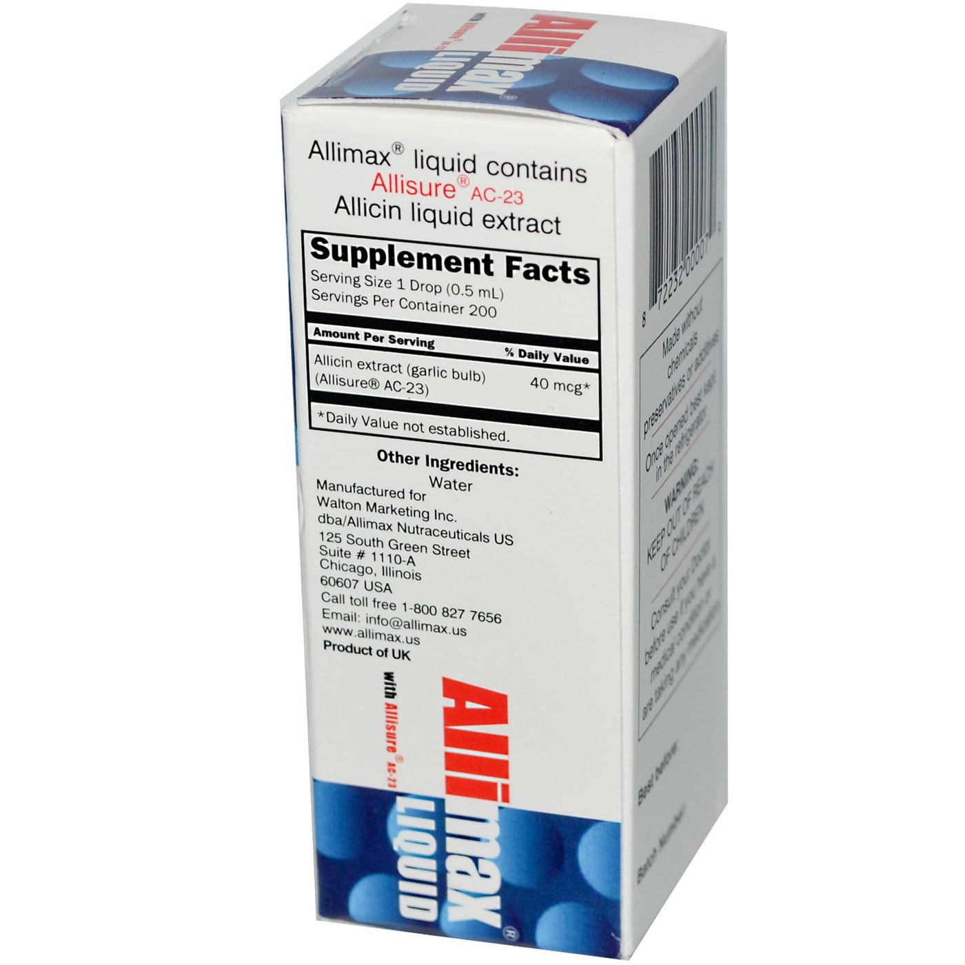 AlliMax líquido com Allisure - 10 mL - Imagem 2