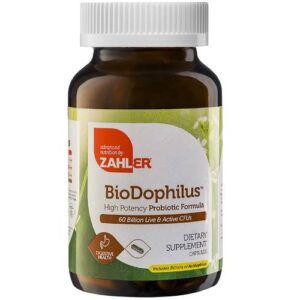 Zahlers, BioDophilus™ Probiótico 60 Bilhões Alta Potência - 60 Cápsula