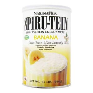 Nature's Plus, Proteína Spiru-Tein®, Banana - 544 g