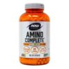 Comprar now foods, amino complete - 360 cápsulas preço no brasil enzimas suplementos suplemento importado loja 9 online promoção -