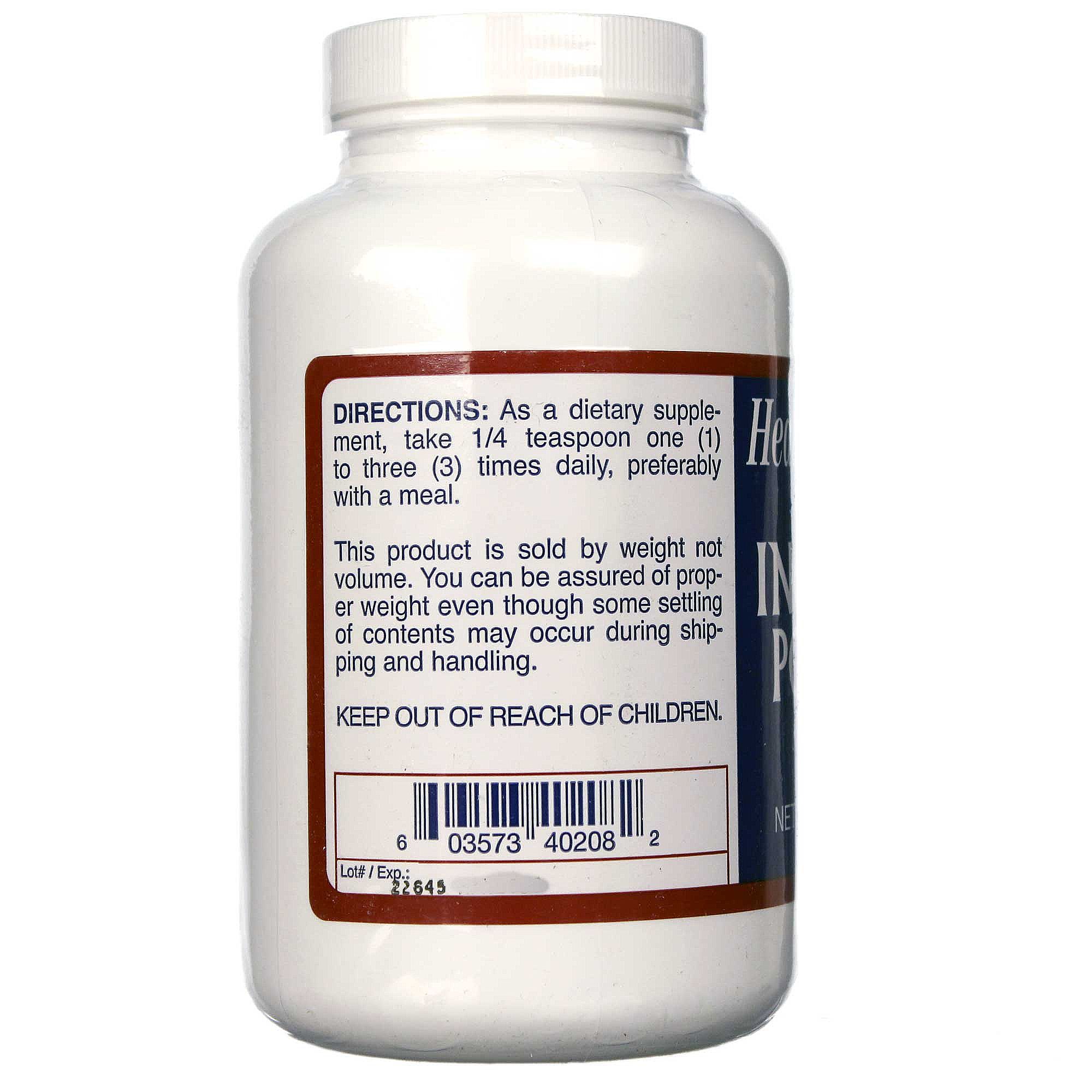 Healthy Origins, Inositol em Pó - 227g (8 oz) - Imagem 3