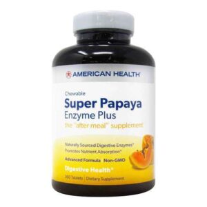 Comprar american health, super papaya enzimas plus - 360 comprimidos mastigáveis preço no brasil enzimas suplementos suplemento importado loja 89 online promoção -