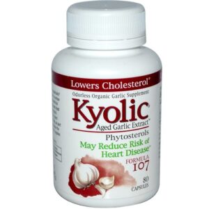 Comprar kyolic, kyolic formula 107 fitoesteróis - 80 cápsulas preço no brasil alho ervas ervas e homeopatia marcas a-z now foods suplemento importado loja 31 online promoção -