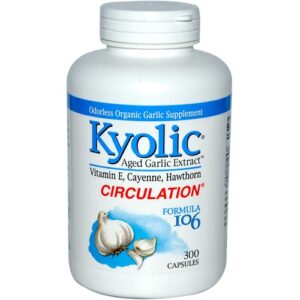 Comprar kyolic, formula 106 com vitamina e & pimenta de caiena - 300 cápsulas preço no brasil alho ervas ervas e homeopatia marcas a-z now foods suplemento importado loja 55 online promoção -