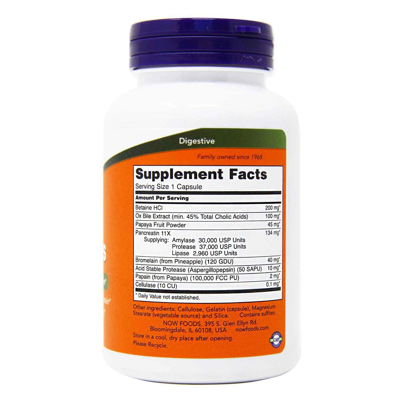 Now Foods, Super Enzima - 90 Cápsulas - Imagem 3