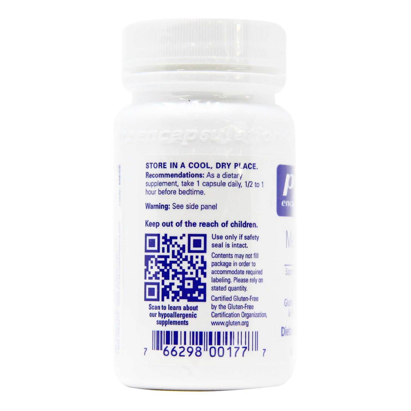 Pure EnCápsulasulations Melatonina 0,5 mg 60 Cápsulas Vegetarianas - Imagem 4