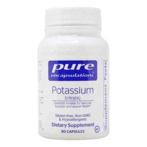 Comprar pure encapsulations, citrato de potássio - 90 cápsulas preço no brasil potássio vitaminas e minerais suplemento importado loja 67 online promoção -