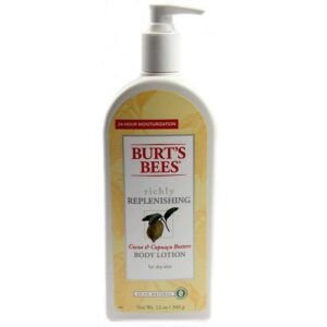 Burt's Bees, Hidratante Corporal com Manteiga de Cacau e Cupuaçu - 12 fl oz (340g)