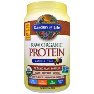 Comprar garden of life, proteína orgânica raw, chai de baunilha - 580 g preço no brasil proteína proteína vegetal suplementos de musculação suplemento importado loja 45 online promoção -