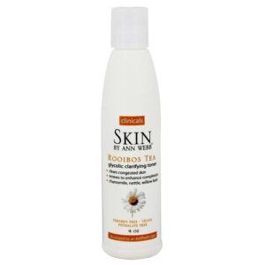 Skin by Ann Webb, Tônico Clareador Glicólico de Chá de Rooibos - 118.3 ml