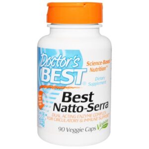 Comprar doctor's best, natto serra - 90 cápsulas vegetarianas preço no brasil enzimas suplementos suplemento importado loja 41 online promoção -