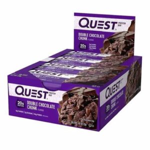 Comprar barra de proteína double chocolate crunk quest nutrition 60 gr - 12 unidades preço no brasil barras barras energéticas suplementos de musculação suplemento importado loja 107 online promoção -