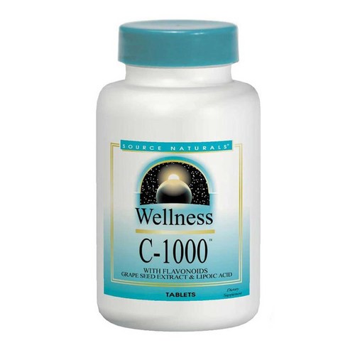 Source Naturals, Bem Estar C-1000 Vit. C + Nutrientes - 100 Tabletes