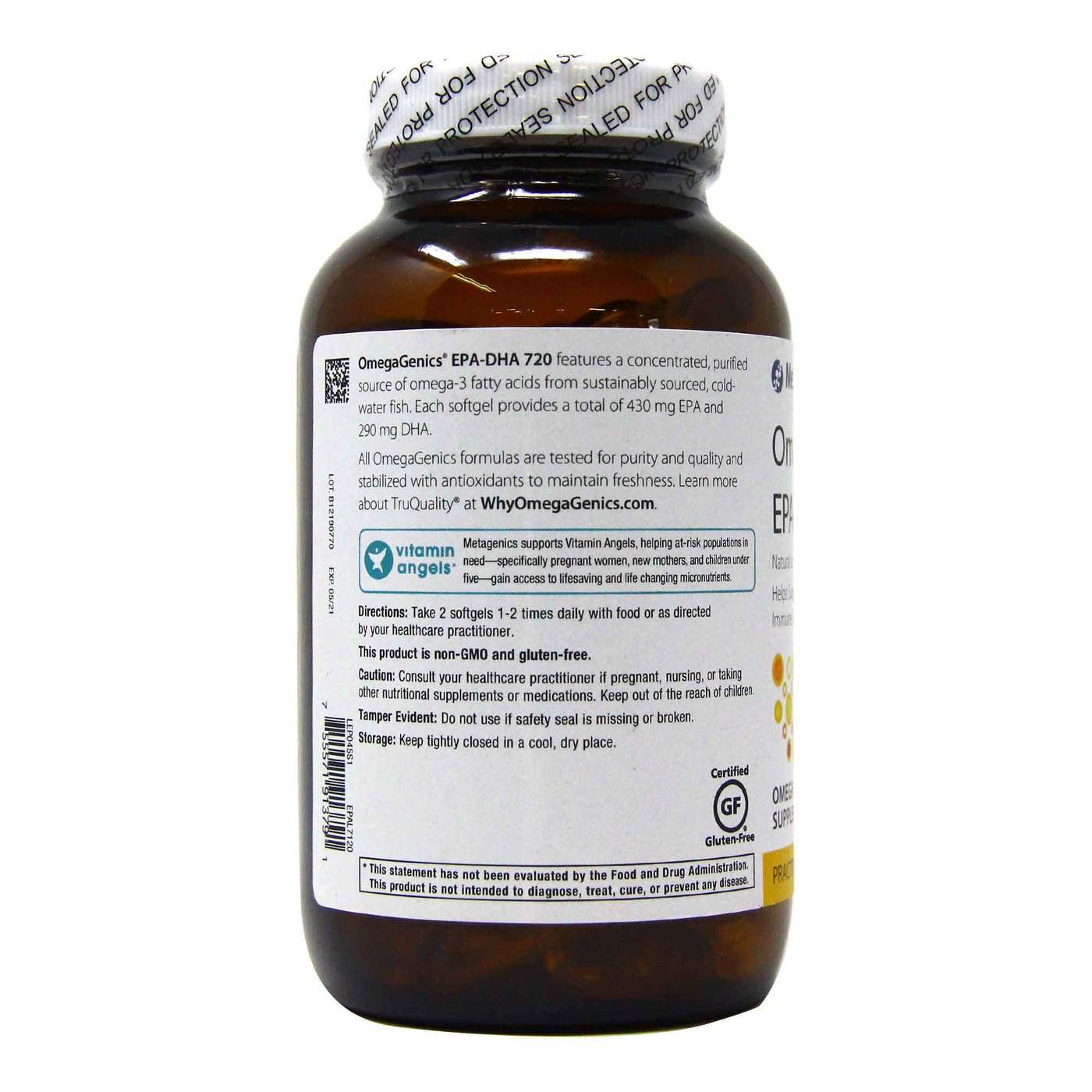 Metagenics OmegaGenics EPA-DHA 720 - Lemon Lime - 120 Cápsulas em Gel - Imagem 3