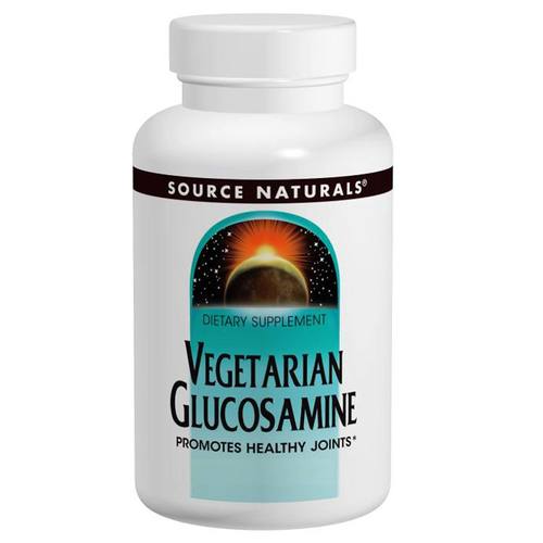 Source Naturals, Glucosamina Vegetariana - 120 Comprimidos