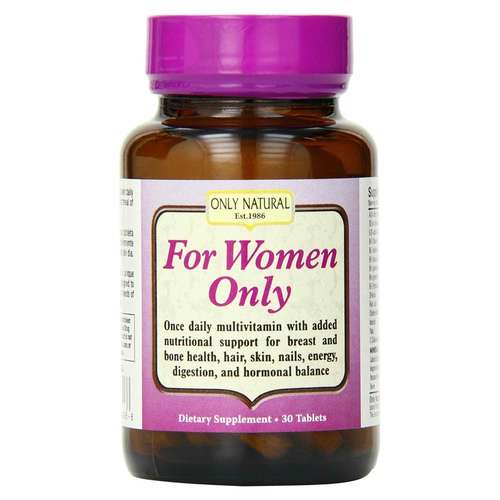Only Natural, Só Para Mulheres - 30 Comprimidos
