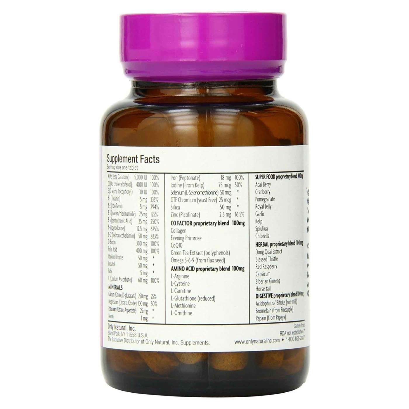 Only Natural, Só Para Mulheres - 30 Comprimidos - Imagem 2