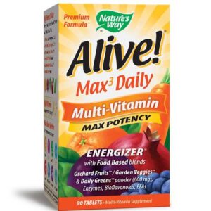 Comprar nature's way, alive! Multivitamínico max potência - 90 tabletes preço no brasil multivitamínico geral multivitaminicos suplementos vitaminas suplemento importado loja 37 online promoção -