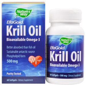 Comprar nature's way, efagold® óleo de krill 500 mg - 60 cápsulas preço no brasil óleo de krill suplementos nutricionais suplemento importado loja 45 online promoção -