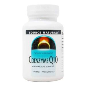 Source Naturals, Coenzima Q10 - 100 mg - 90 Cápsulas em gel