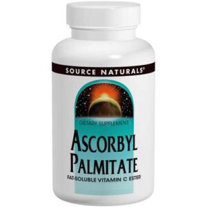 Source Naturals, Palmitato de Ascorbil 500 mg - 90 Cápsulas
