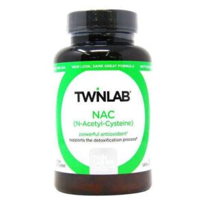 Twinlab, NAC (N-acetilcisteína) - 60 Cápsulas