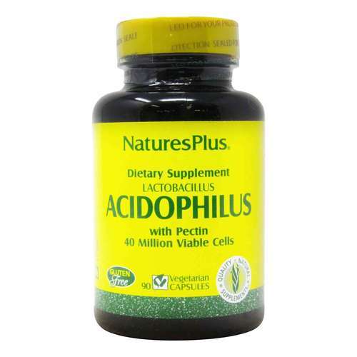 Nature's Plus Acidophilus 90 Cápsulas Vegetarianas