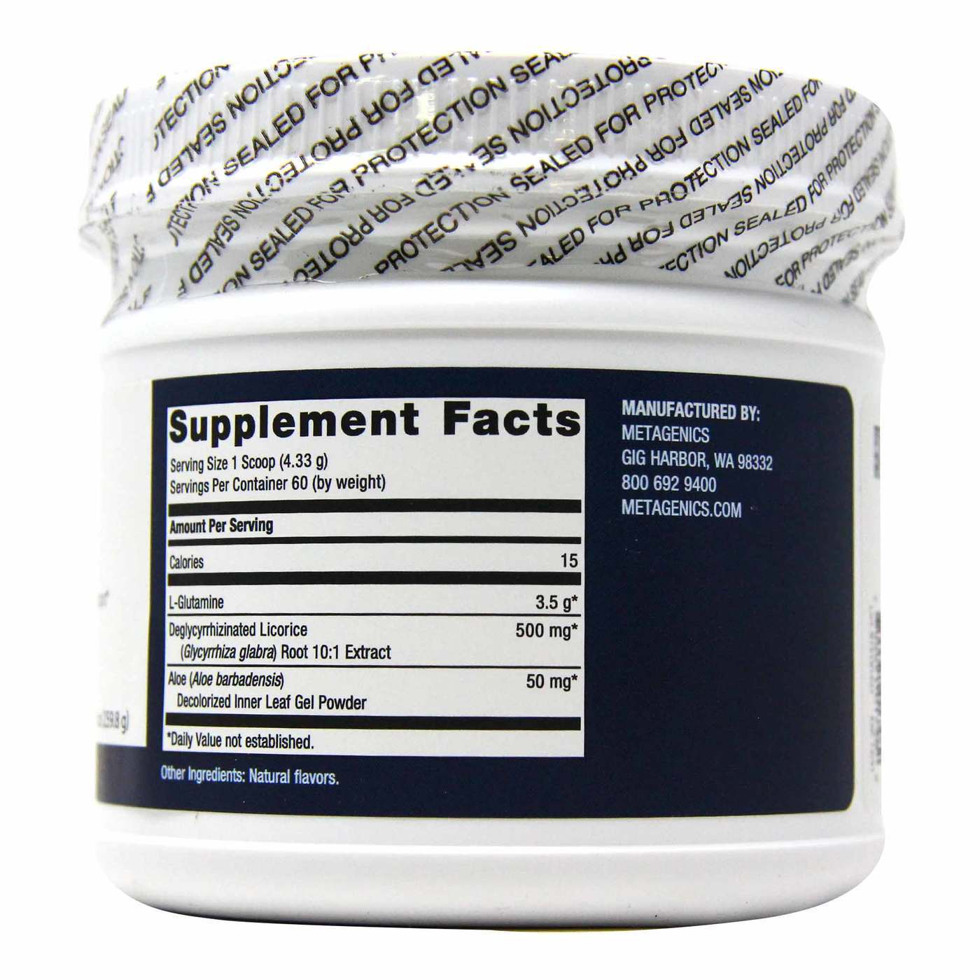 Metagenics Glutagenics - 9.27 oz - 259,8g - Imagem 2