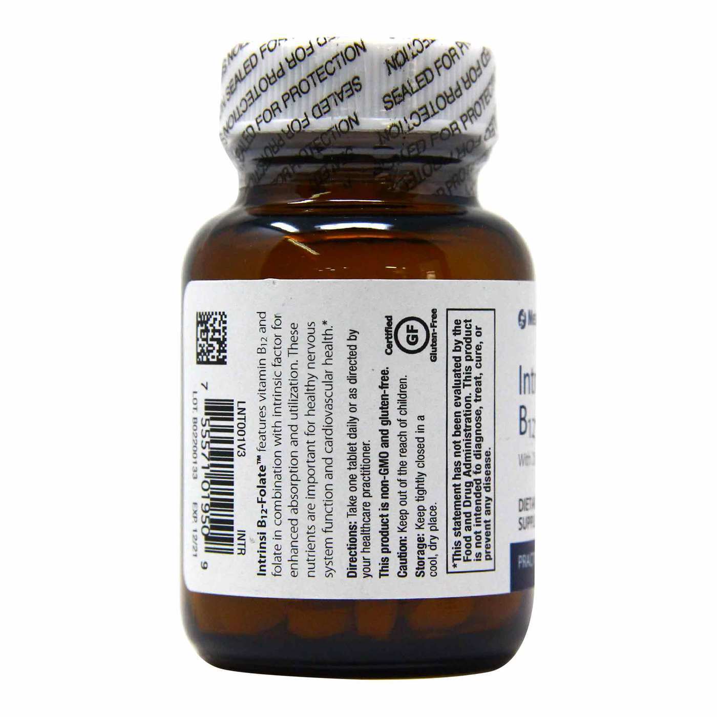 Metagenics, Intrinsi-B12 Folate™ - 60 Tabletes - Imagem 3