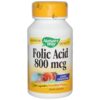 Comprar nature's way, ácido fólico 800 mcg - 100 cápsulas preço no brasil enzimas suplementos suplemento importado loja 11 online promoção -