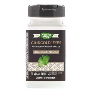 Nature's Way, Ginkgold Olhos - 60 Tabletes