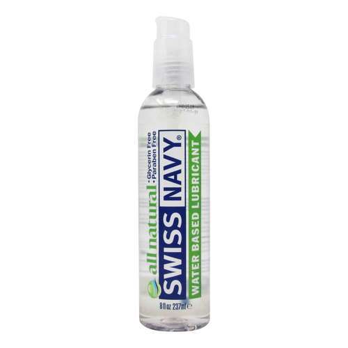 Swiss Navy All Natural Water Based Lubricant - 8 fl oz