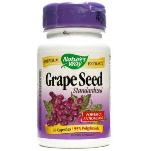 Comprar nature's way, semente de uva - 30 cápsulas preço no brasil antioxidantes sod suplementos suplemento importado loja 27 online promoção -