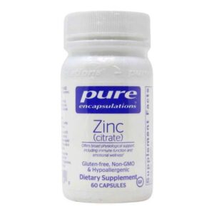 Comprar pure encapsulations zinco (citrato) - 30 mg - 60 cápsulas preço no brasil vitaminas e minerais zinco suplemento importado loja 225 online promoção -