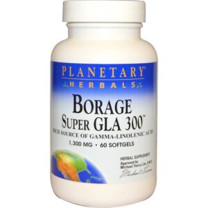 Comprar planetary herbals, borragem super gla 300™ - 60 cápsulas em gel preço no brasil óleo de borragem suplementos nutricionais suplemento importado loja 309 online promoção -