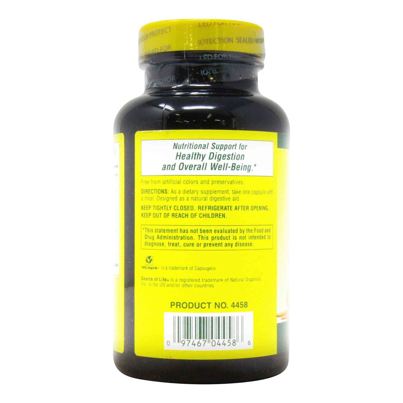 Nature's Plus, Vibra-Gest® - Ajuda Digestiva - 180 Cápsulas Vegetarianas - Imagem 3